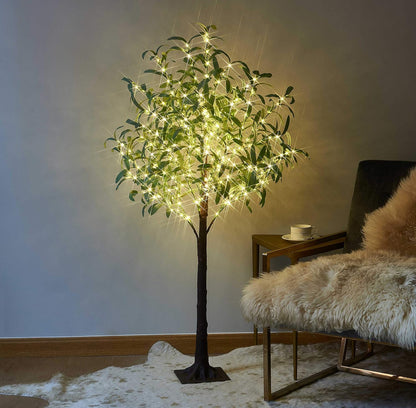 Lighted Birch Twig Tree with Fairy Lights 4FT 200 LED Lights for Indoor Outdoor Home Christmas Holiday Decoration