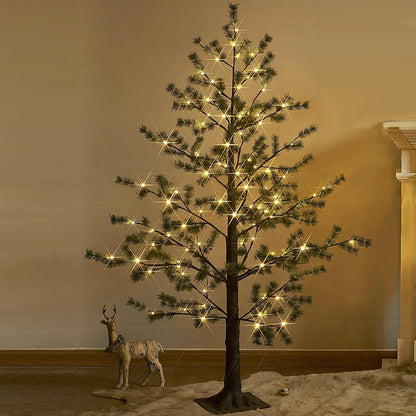 Lighted Birch Twig Tree with Fairy Lights 4FT 200 LED Lights for Indoor Outdoor Home Christmas Holiday Decoration