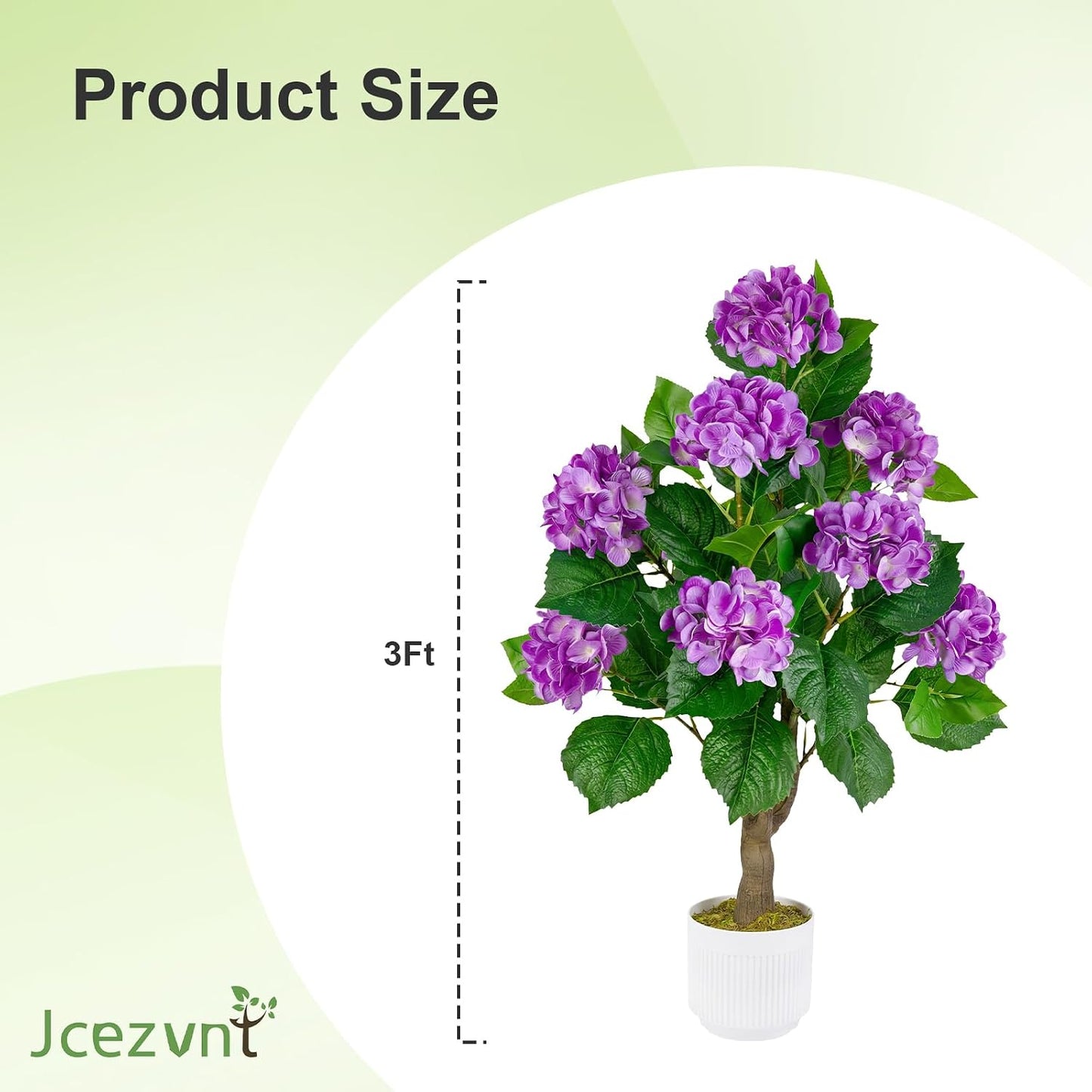 2 Pack Artificial Camellia Tree with White Pot, 38" Faux Potted Plants for Indoor Outdoor Decor, Tall Silk Greenery Plant for Home Offce Living Room Balcony, Pink