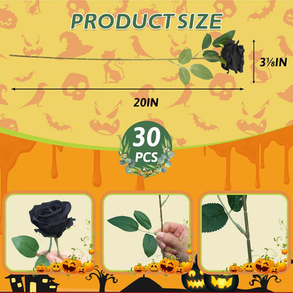 Artificial Red Roses Bulk Realistic Silk Fake Flowers with Long Stems