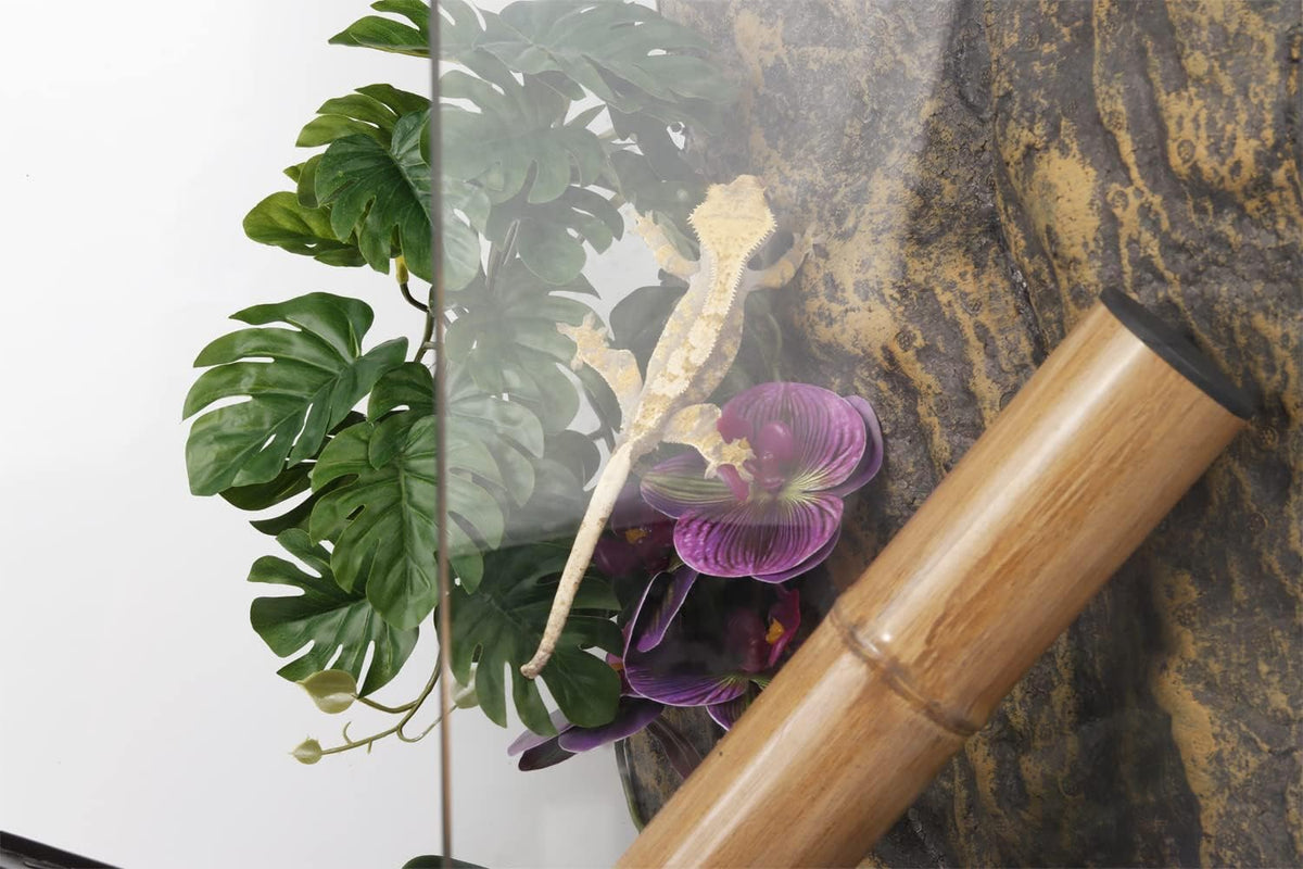 Spotted Fake Orchids, Reptile Terrarium Habitat Décor