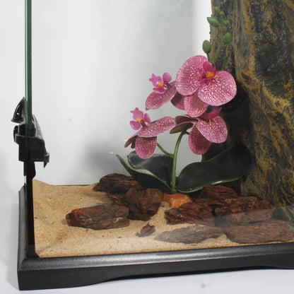Spotted Fake Orchids, Reptile Terrarium Habitat Décor