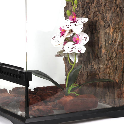 Spotted Fake Orchids, Reptile Terrarium Habitat Décor
