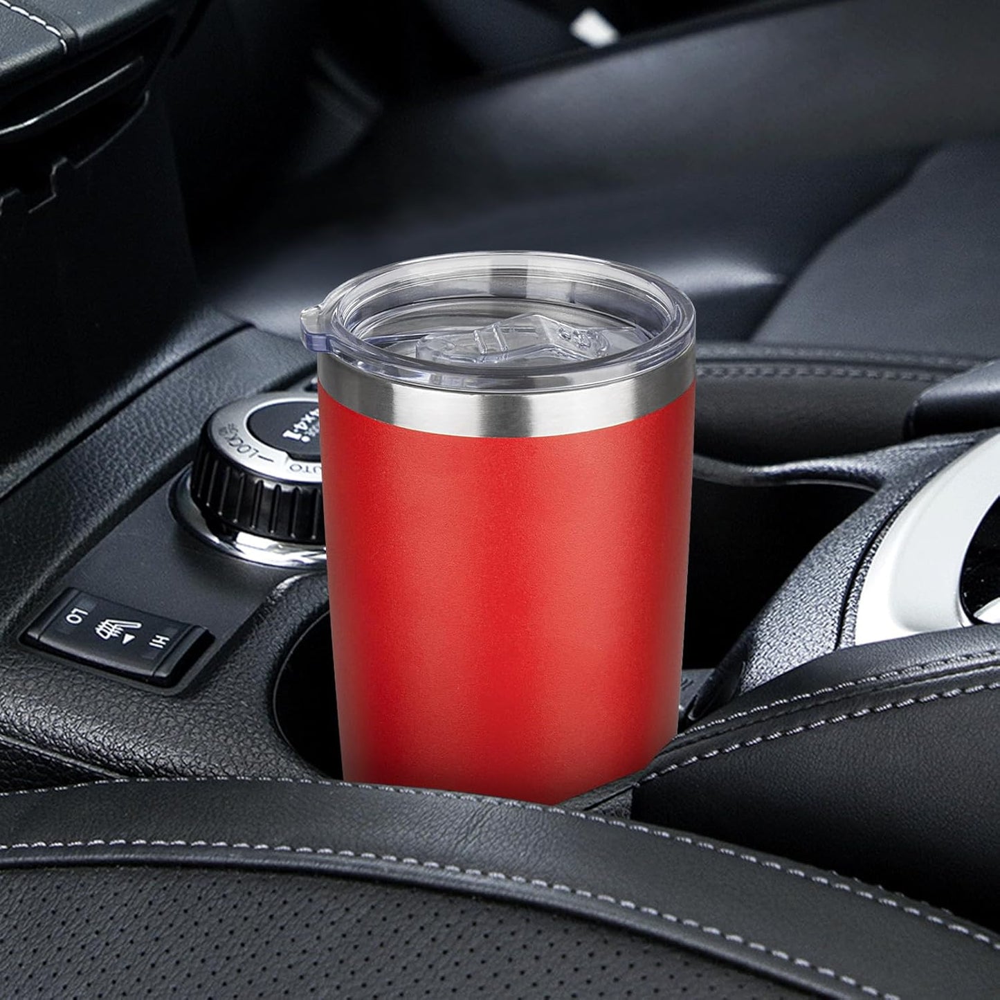 20oz Tumbler Insulated Tumbler with Sliding Lid,(Yellow, 1pack | 304 Stainless Steel,Travel Coffee Tumbler,Double Wall Vacuum,Gifts for Christmas Women Men School Home Office