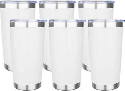 20oz Tumbler Insulated Tumbler with Sliding Lid,(Yellow, 1pack | 304 Stainless Steel,Travel Coffee Tumbler,Double Wall Vacuum,Gifts for Christmas Women Men School Home Office