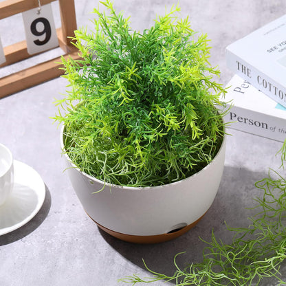15 Pcs Spanish Moss Faux Hanging Moss Garland Fake Greenery Artificial Decor for Crafts(43 Inch,Green)