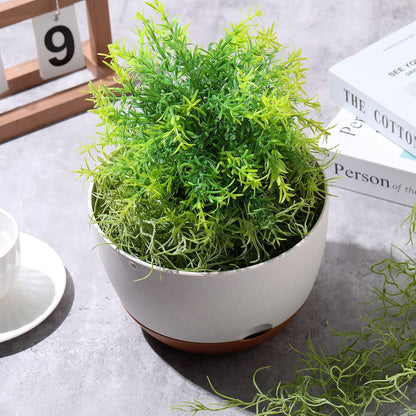 15 Pcs Spanish Moss Faux Hanging Moss Garland Fake Greenery Artificial Decor for Crafts(43 Inch,Green)