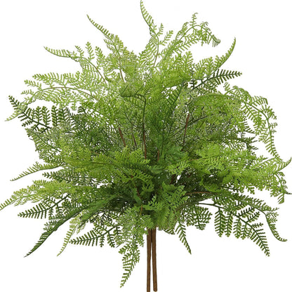Artificial Rosemary Stems Fake Greenery Plants Faux Bushes Shrubs in Frosted Green for Decor Home Indoor Outdoor Garden 4pcs