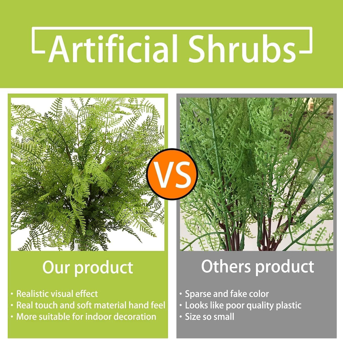 Artificial Rosemary Stems Fake Greenery Plants Faux Bushes Shrubs in Frosted Green for Decor Home Indoor Outdoor Garden 4pcs