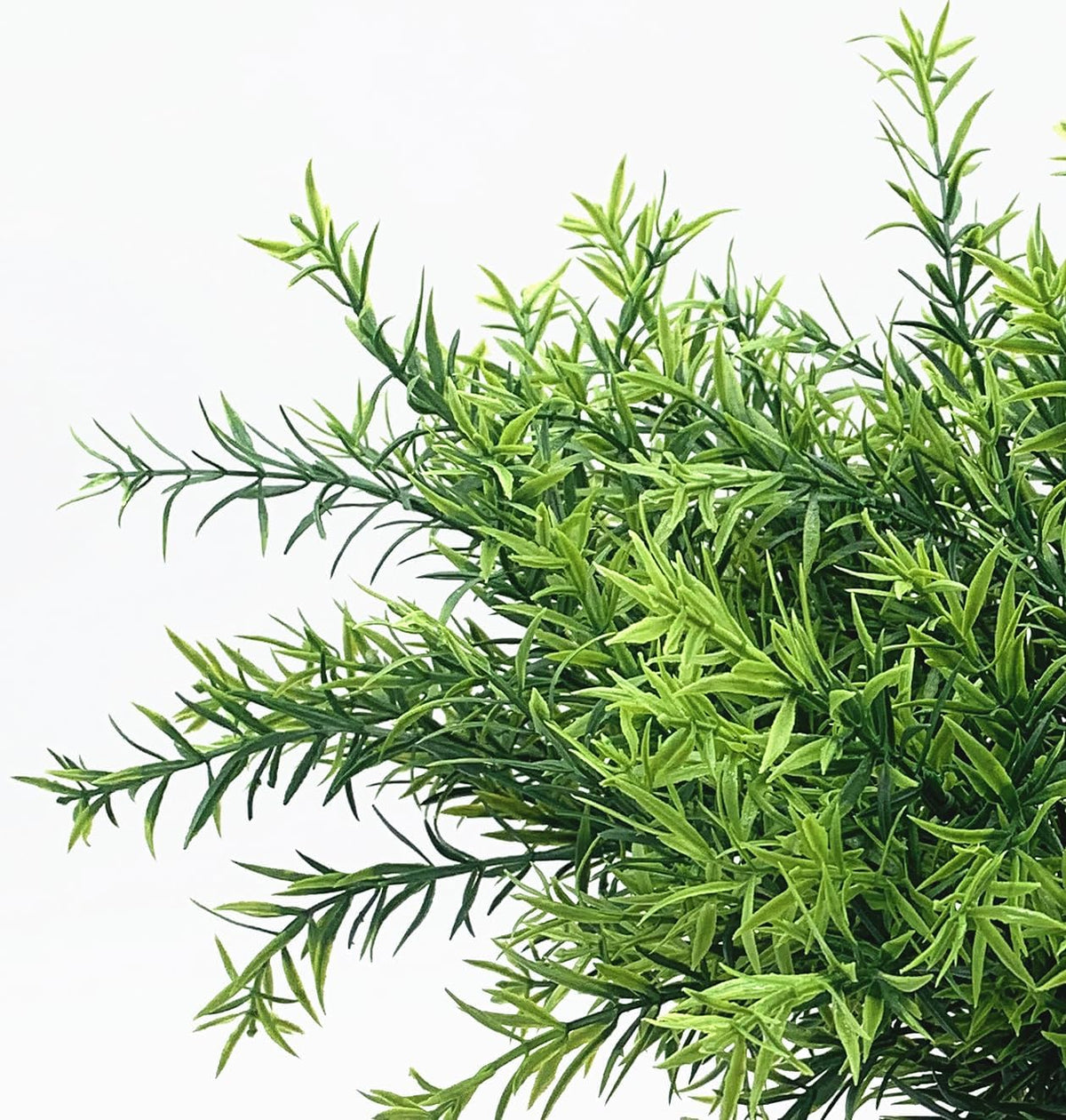 Artificial Plants, Fake Rosemary Shrubs, Faux Fern Stems Plastic Greenery for Indoor Outdoor Decor Home Farmhouse Bushes Garden Grass Porch Patio Wedding Bouquets Vase Filler DIY Decorations