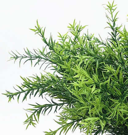 Artificial Plants, Fake Rosemary Shrubs, Faux Fern Stems Plastic Greenery for Indoor Outdoor Decor Home Farmhouse Bushes Garden Grass Porch Patio Wedding Bouquets Vase Filler DIY Decorations