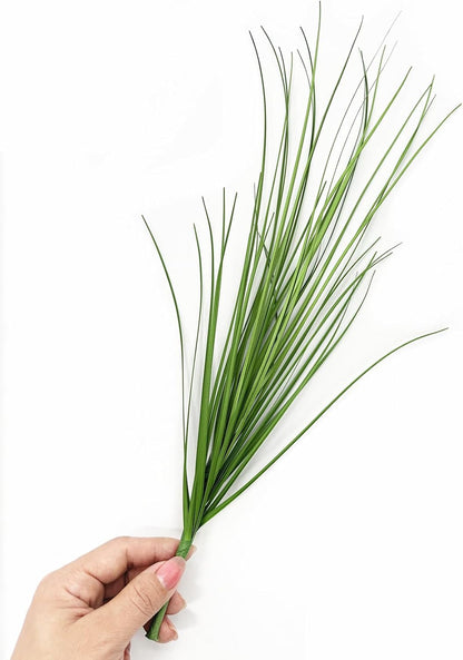 Artificial Plants, Fake Rosemary Shrubs, Faux Fern Stems Plastic Greenery for Indoor Outdoor Decor Home Farmhouse Bushes Garden Grass Porch Patio Wedding Bouquets Vase Filler DIY Decorations