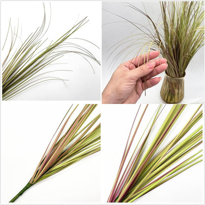 Artificial Plants, Fake Rosemary Shrubs, Faux Fern Stems Plastic Greenery for Indoor Outdoor Decor Home Farmhouse Bushes Garden Grass Porch Patio Wedding Bouquets Vase Filler DIY Decorations