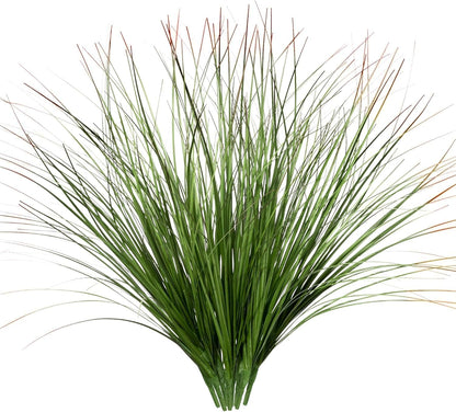 Artificial Plants, Fake Rosemary Shrubs, Faux Fern Stems Plastic Greenery for Indoor Outdoor Decor Home Farmhouse Bushes Garden Grass Porch Patio Wedding Bouquets Vase Filler DIY Decorations