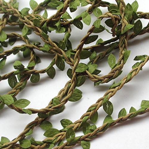 10M Artificial Vine Fake Foliage Leaf Plant Garland Rustic Wedding Home Decor