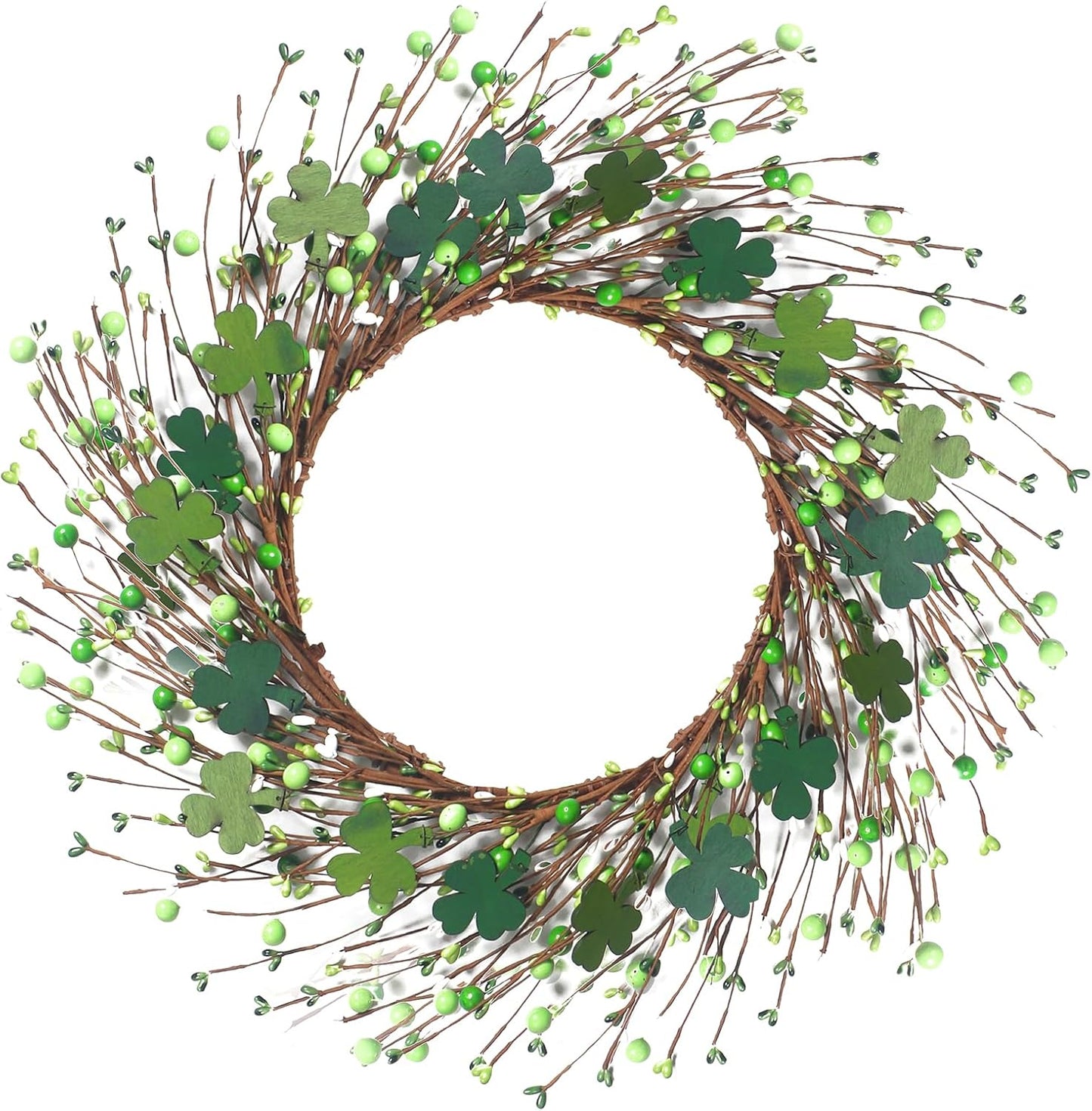 Yellow forsythia Door Wreath, 24 Inch Summer Wreaths for Front Door Outside, Hand Made Artificial Forsythia Flower Wreath for Front Door Window Wall Farmhouse Home Gift