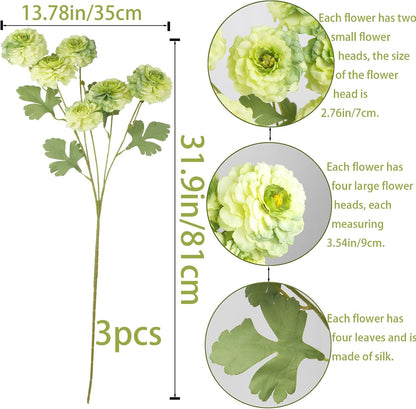 2 Pcs Artificial Flowers Spring Summer Purple Zinnia Silk Flowers with Long Stems Zinnia Elegans Artificial Flowers for Outdoors Floral Arrangements Table Centerpieces Wedding Party Home Decor
