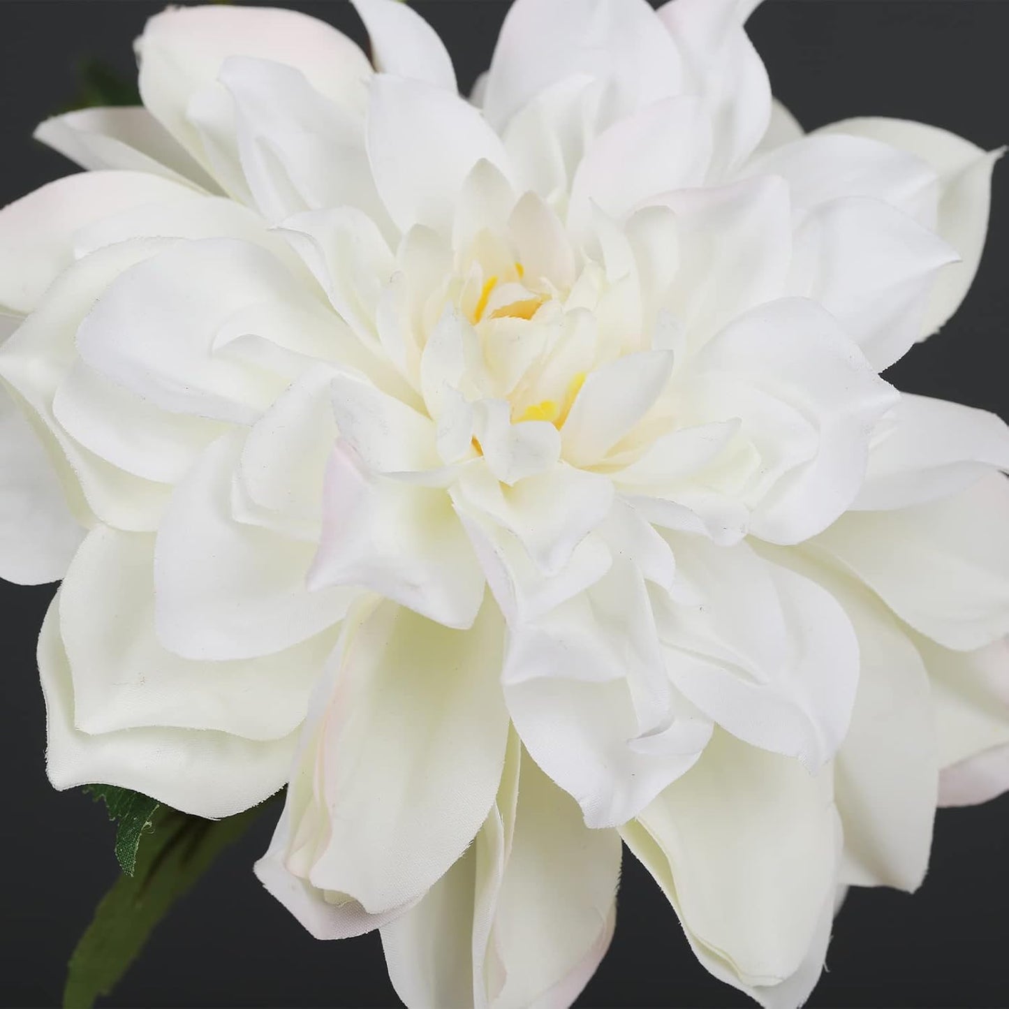 Silk Dahlia Artificial Flowers 24 Inch Long Stem - 5 Pack Fake Flowers for Wedding Bouquets,Home Decor,Spring Easter Flowers,Table Arrangements-Faux Dahlia Floral (Pink1)