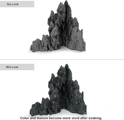 Aquarium Rocks Aquascaping, Micro Resin Seiryu Rock for Aquascaping