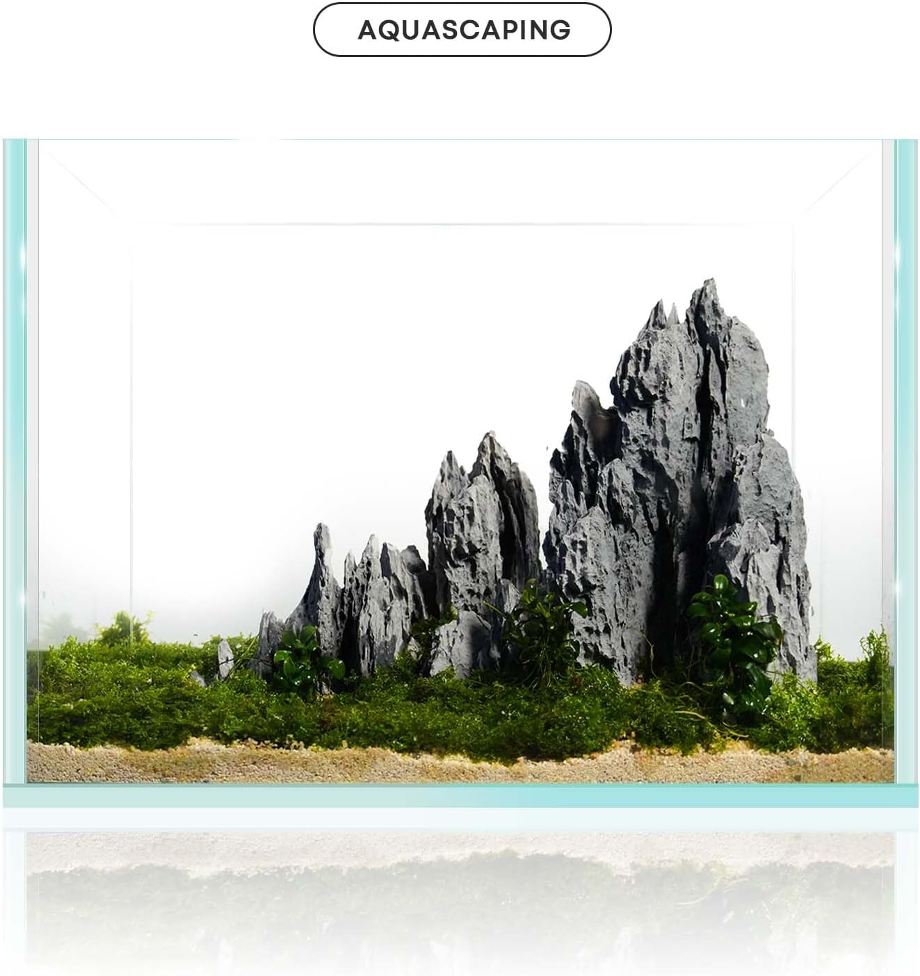 Aquarium Rocks Aquascaping, Micro Resin Seiryu Rock for Aquascaping