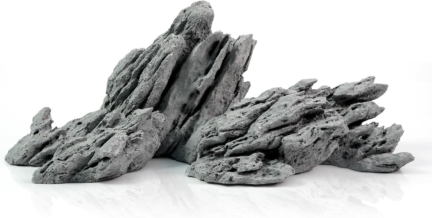 Aquarium Rocks Aquascaping, Micro Resin Seiryu Rock for Aquascaping