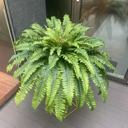 50" Fake Ferns Artificial Plants Large, 98 Artificial Ferns Outdoors Decor