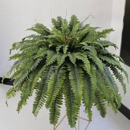 50" Fake Ferns Artificial Plants Large, 98 Artificial Ferns Outdoors Decor
