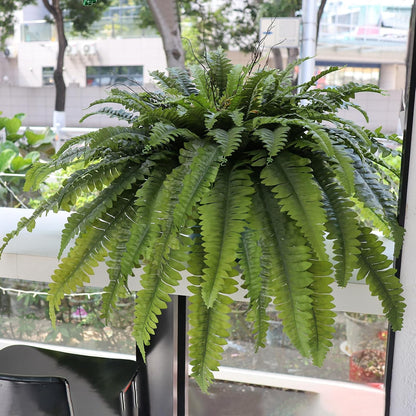 50" Fake Ferns Artificial Plants Large, 98 Artificial Ferns Outdoors Decor