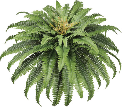 50" Fake Ferns Artificial Plants Large, 98 Artificial Ferns Outdoors Decor