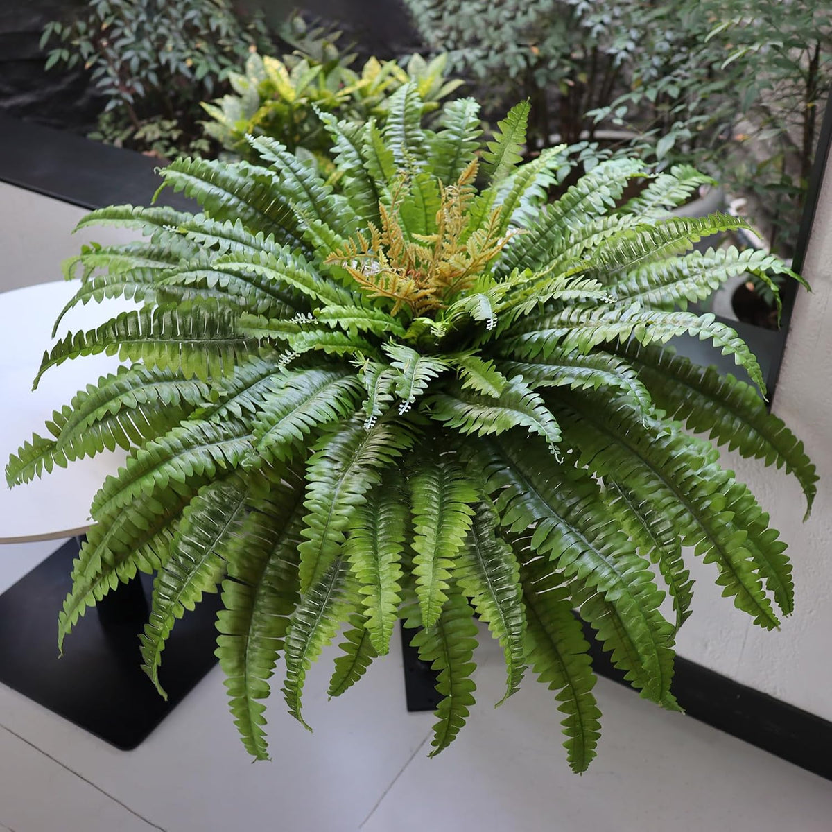 50" Fake Ferns Artificial Plants Large, 98 Artificial Ferns Outdoors Decor