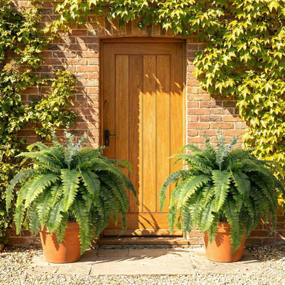 50" Fake Ferns Artificial Plants Large, 98 Artificial Ferns Outdoors Decor