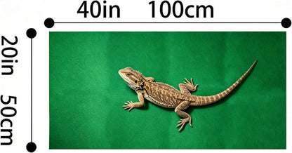 Forest Floor Turtle Bedding Reptile Carpet Mat for 30-65 Gallon Tanks