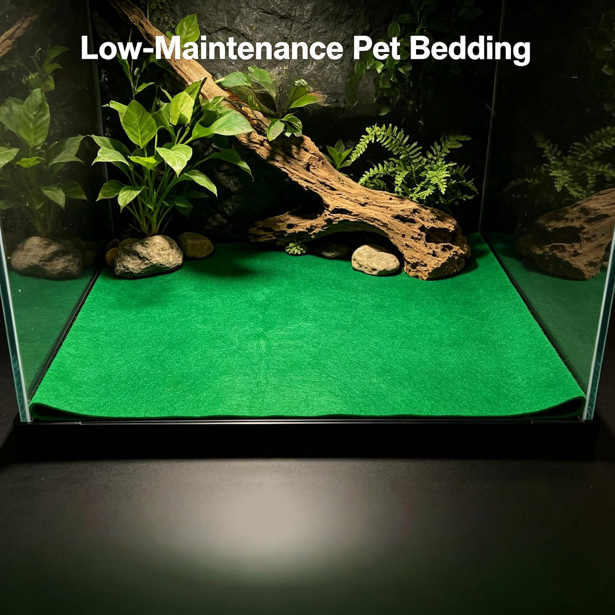 Forest Floor Turtle Bedding Reptile Carpet Mat for 30-65 Gallon Tanks