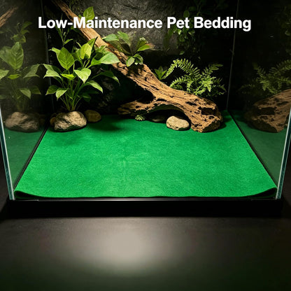Forest Floor Turtle Bedding Reptile Carpet Mat for 30-65 Gallon Tanks