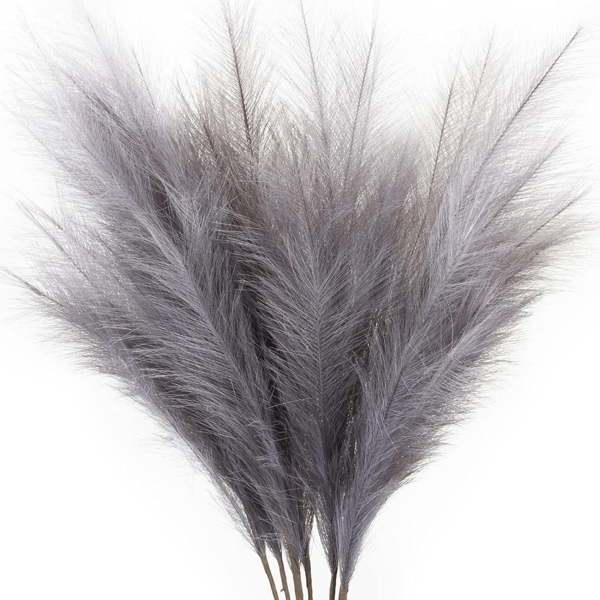 Faux Pampas Grass Decor 17" Handmade Flower Boho Decor Beige