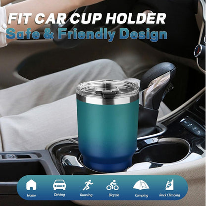 20 oz Tumbler with Lids and Straws, Stainless Steel Insulated Coffee Tumbler, Double Wall Vacuum Insulated Travel Mug Cup, Leakproof Thermal Coffee Cup for Hot and Cold Drinks (Yellow)