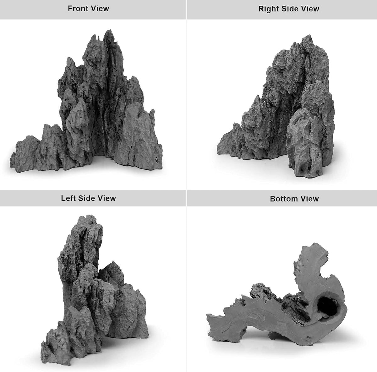 Aquarium Rocks Aquascaping, Micro Resin Seiryu Rock for Aquascaping