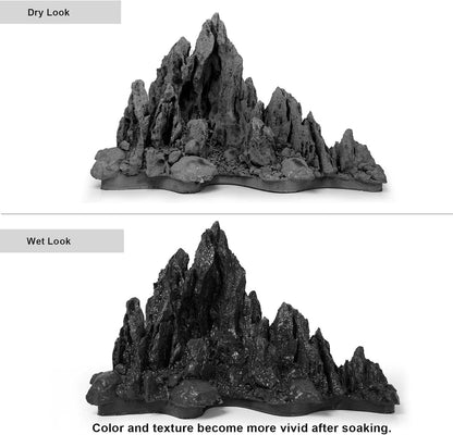 Aquarium Rocks Aquascaping, Micro Resin Seiryu Rock for Aquascaping