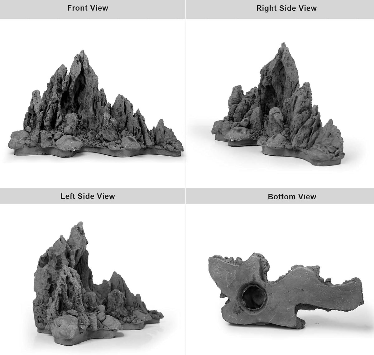 Aquarium Rocks Aquascaping, Micro Resin Seiryu Rock for Aquascaping