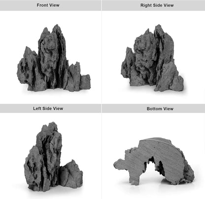 Aquarium Rocks Aquascaping, Micro Resin Seiryu Rock for Aquascaping