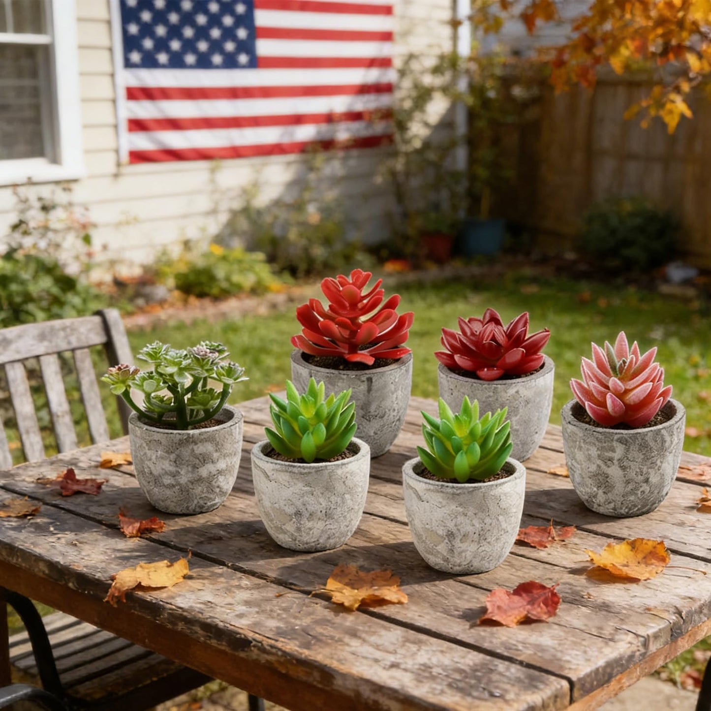 Mini 4 Succulents Plants Artificial in Pots Fake Plants for Bedroom Aesthetic Living Room Shelf Bathroom Decor Office Desk Accessories