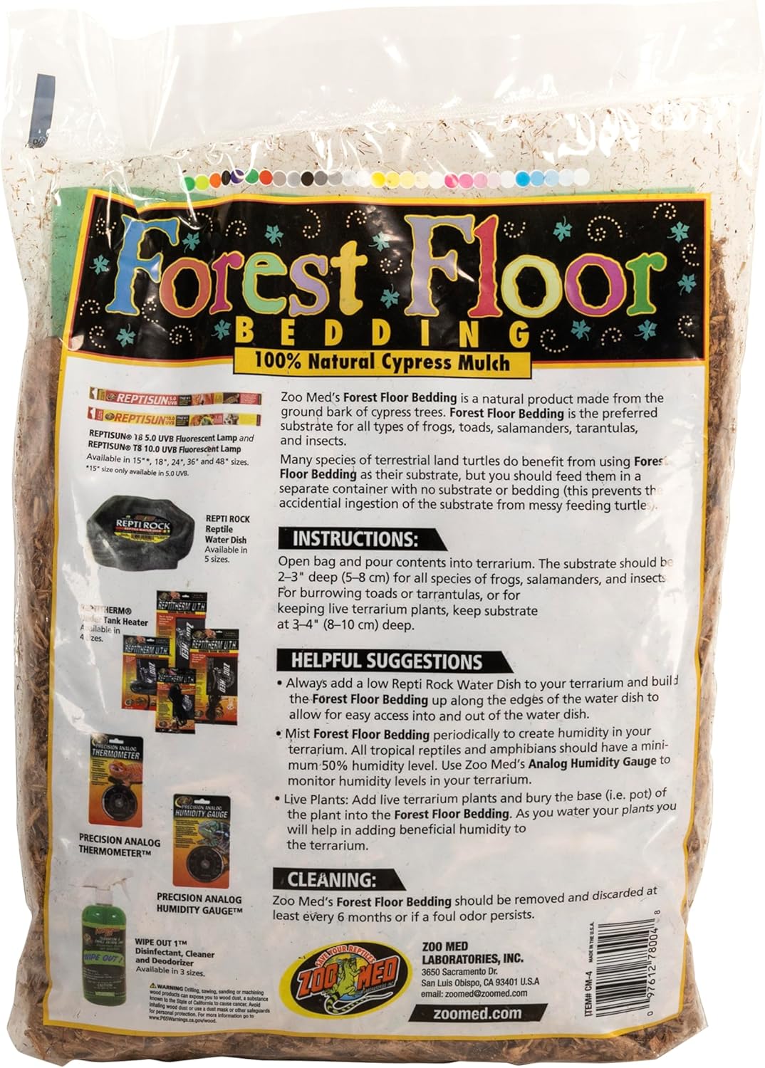 Forest Floor Bedding, 4qt