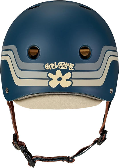 Triple Eight Deep Cover Helmet - Ideal for Skateboarding, Bicycling, BMX, and Roller Skating