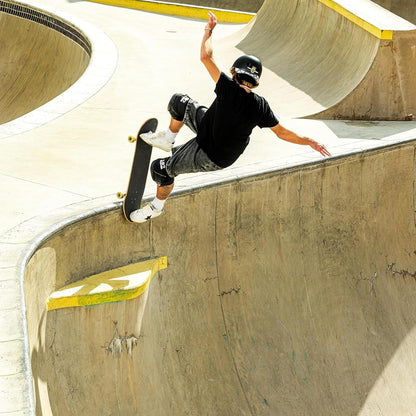 Triple Eight Deep Cover Helmet - Ideal for Skateboarding, Bicycling, BMX, and Roller Skating
