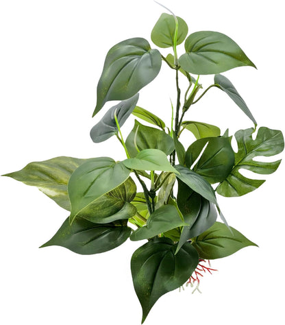 Artificial Fish Tank Plants Aquarium Plant Aquatic Water Grass Foreground Decor (Green)