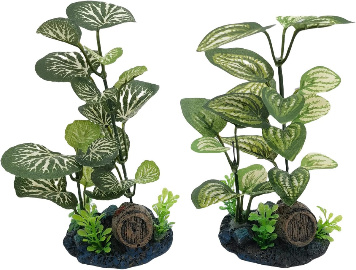 Artificial Fish Tank Plants Aquarium Plant Aquatic Water Grass Foreground Decor (Green)