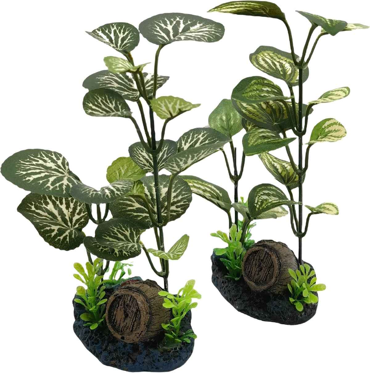 Artificial Fish Tank Plants Aquarium Plant Aquatic Water Grass Foreground Decor (Green)