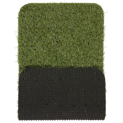 Artificial Grass Puppy Potty Training Pad with Tray, 15" x 30" Reusable Pee Pad for Small Pets and Dogs