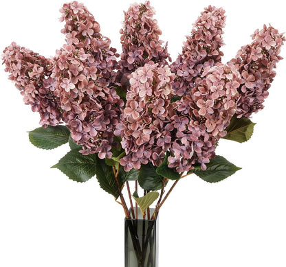 3PCS Realistic Artificial Magnolia Flowers Branch, 20.5 inch Tall | Bendable & Cuttable Stem, Real Touch Flower Head & leaves, Silk Floral Arrangement for Vase Home Kitchen Wedding Table Decor