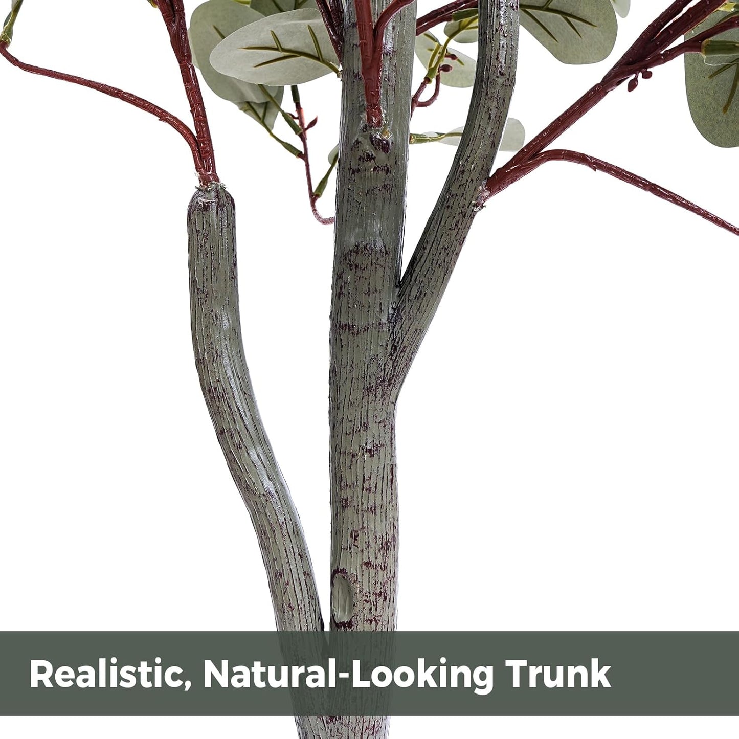 Olive Trees Artificial Indoor 6FT, Faux Olive Tree with Woven Basket & Natural-Looking Wood Trunk, Realistic Leaves & Fruits, Maintenance-Free Tall Fake Olive Tree for Modern Home Office Decor